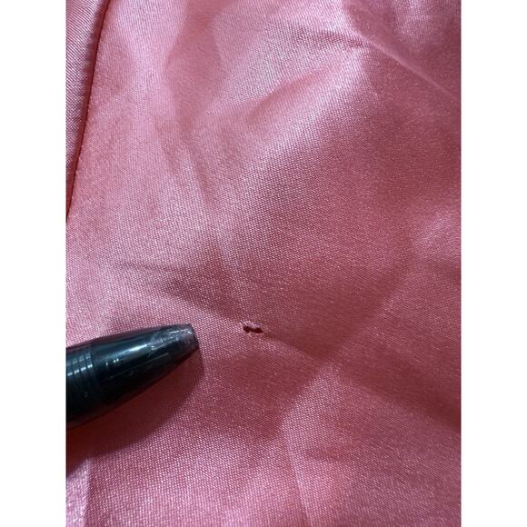 Vintage Y2K Silky Victoria’s Secret Tie Front Babydoll Cami Pink 2000’s Coquette - Picture 8 of 8